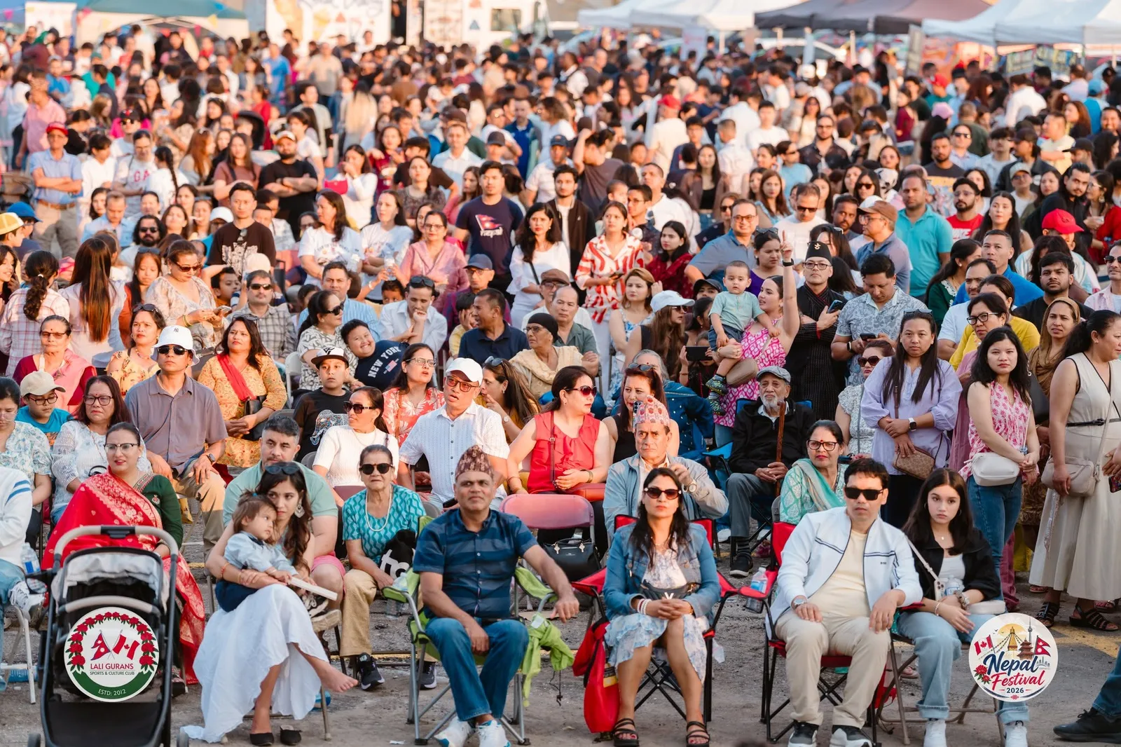 Audience enjoying Nepal Festival