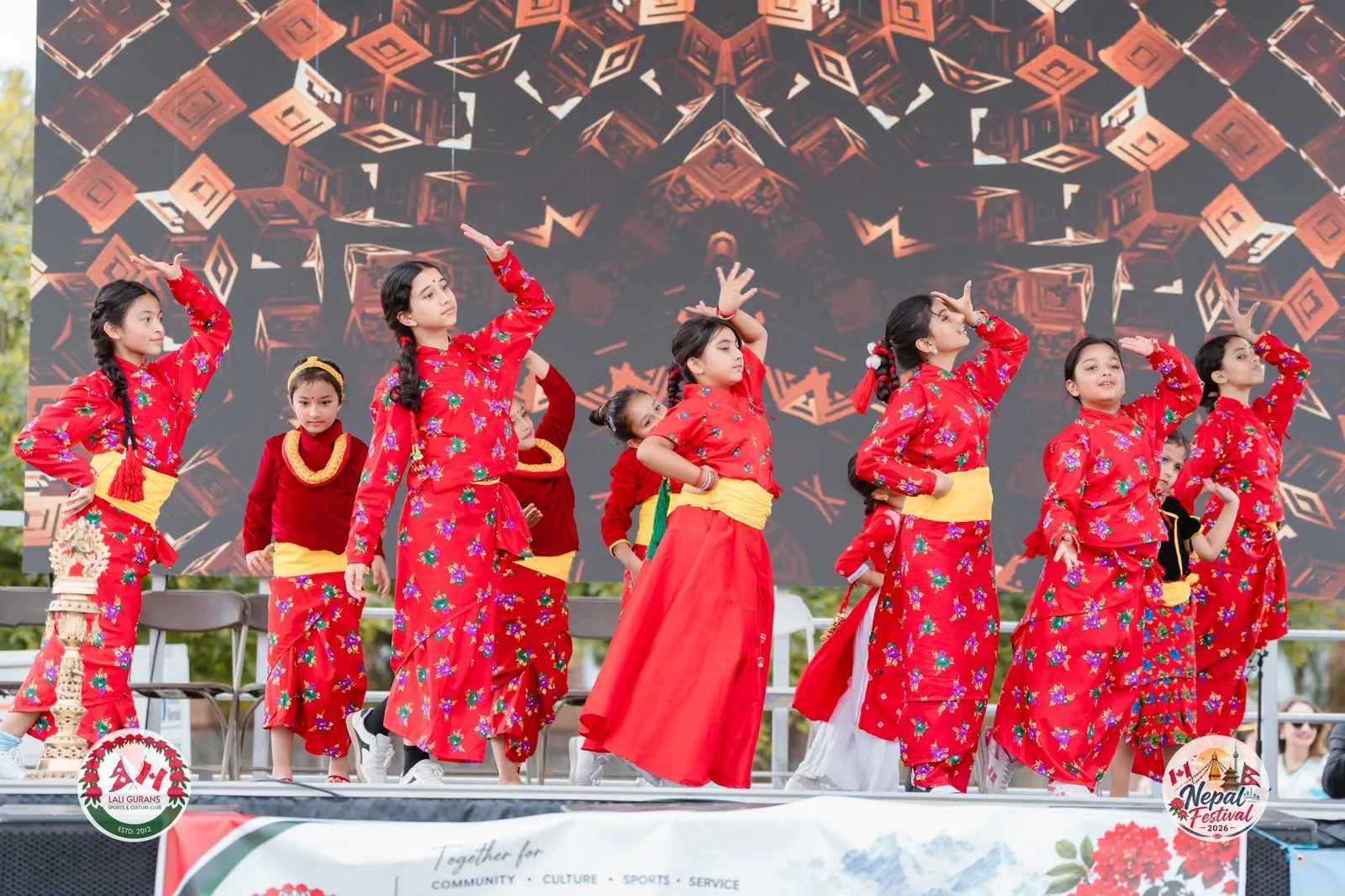 Dance performance at Nepal Festival